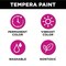 Tulip Tempera Paint 12-Color Kit